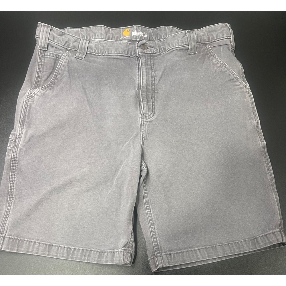 Carhartt Men's Relaxed Fit work shorts in grey Size 40